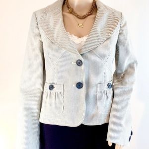 Banana Republic - Blue Striped Blazer